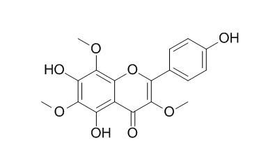 4',5,7-Trihydroxy 3,6,8-trimethoxyflavone