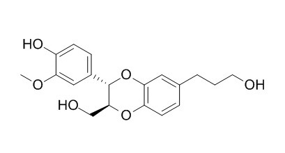 4',9,9'-Trihydroxy-3'-methoxy-3,7'-epoxy-4,8'-oxyneolignan