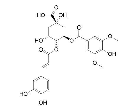 4-O-咖啡酰-3-O-丁香酰奎宁酸
