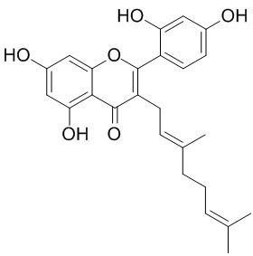 5,7,2',4'-Tetrahydroxy-3-geranylflavone