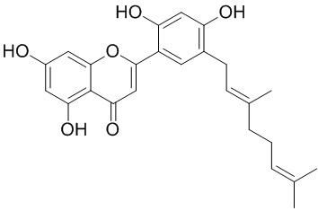 5-Geranyl-5,7,2,4-tetrahydroxyflavone