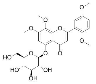 5-Hydroxy-7,8,2,5-tetramethoxyflavone 5-O-glucoside