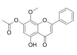 5-Hydroxy-7-acetoxy-8-methoxyflavone