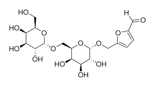 5-(alpha-D-galactopyranosyl-(1→6)-alpha-D-galactopyranosyloxymethyl)-2-furancarboxaldehyde