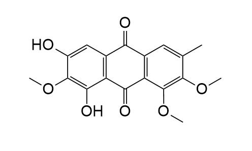 2-Methoxy aurantio-obtusin (6,8-Dihydroxy-1,2,7-trimethoxyl-3-methylanthraquinone)