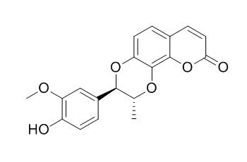6-Demethoxy-9-deoxycleomiscosin A