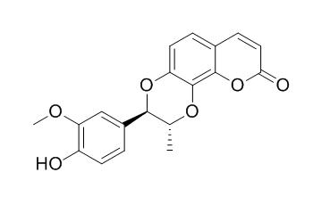 6-Demethoxy-9'-deoxycleomiscosin A