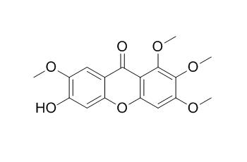 6-Hydroxy-1,2,3,7-tetramethoxyxanthone