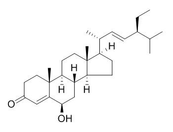 6-Hydroxystigmasta-4,22-dien-3-one