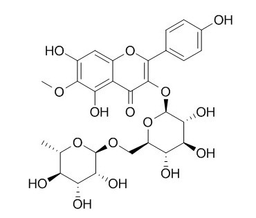 6-Methoxykaempferol 3-O-rutinoside