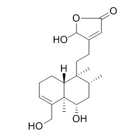 6alpha,16,18-Trihydroxycleroda-3,13-dien-15,16-olide