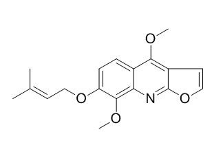 7-Isopentenyloxy-gamma-fagarine