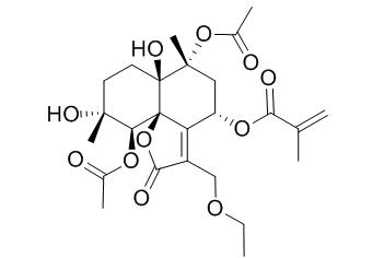 8alpha-Methacryloyloxy-13-ethoxyvernojalcanolide