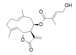 8beta-(4'-Hydroxytigloyloxy)costunolide