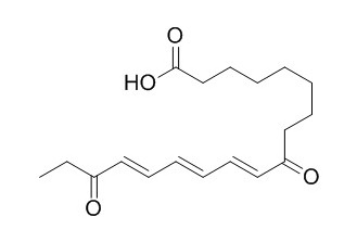 9,16-Dioxo-10,12,14-octadecatrienoic acid