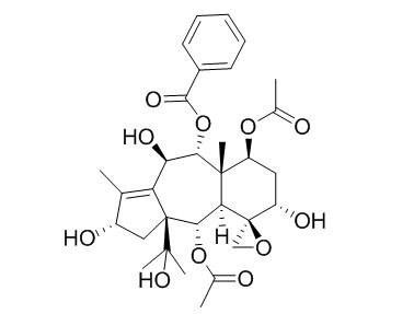 9-Deacetyl-9-benzoyl-10-debenzoyl-4beta,20-epoxytaxchinin A