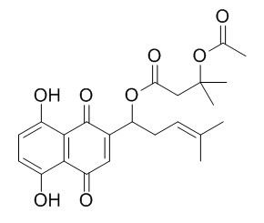 Acetoxyisovalerylalkannin