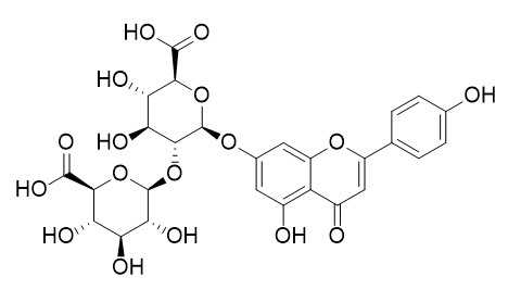 Apigenin 7-diglucuronide