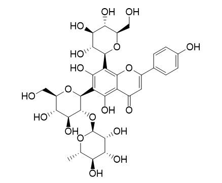 Apigenin-8-C-beta-D-glucopyranosyl-6-C-[alpha-L-rhamnopyranosyl-(1->2)]-beta-glucopyranoside