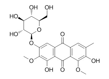 Aurantio-obtusin beta-D-glucoside