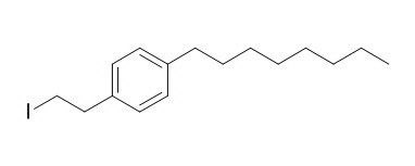 1-(2-iodoethyl)-4-octylbenzene