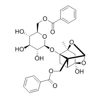 芍药苷结构式图片