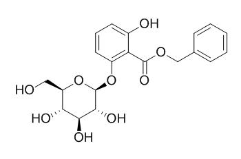 Benzyl 2-hydroxy-6-(beta-glucosyloxy)benzoate