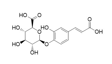 Caffeic acid 4-O-glucuronide