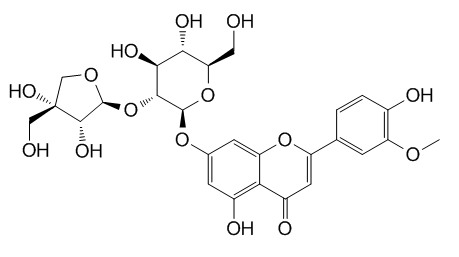 Chrysoeriol 7-apiosylglucoside