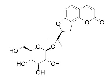 Columbianetin beta-D-glucopyranoside