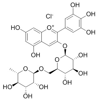 Delphinidin-3-O-rutinoside chloride