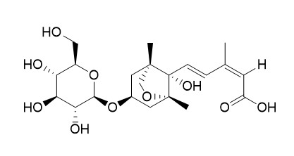 Dihydrophaseic acid 4'-O-beta-D-glucopyranoside