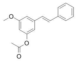 (E)-3-Acetoxy-5-methoxystilbene