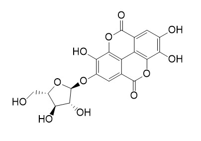 Ellagic acid 4-O-alpha-L-arabinofuranoside