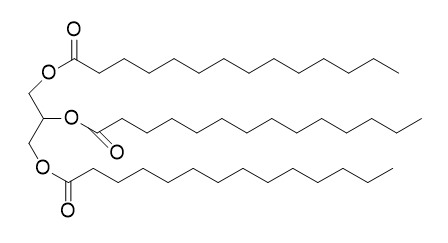 trimyristin structure