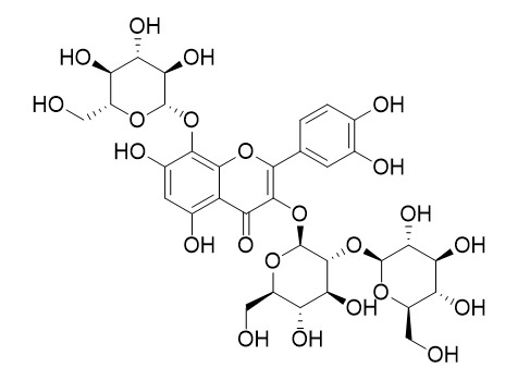 Gossypetin 3-sophoroside-8-glucoside