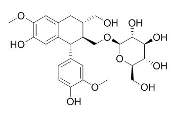 (-)-异落叶松脂素-9'-O-beta-D-吡喃葡萄糖苷