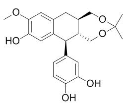 Isotaxiresinol 9,9'-acetonide