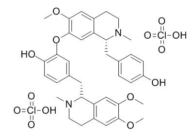 Liensinine diperchlorate