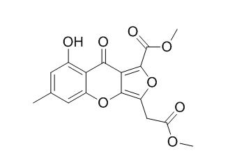 Methyl 8-hydroxy-3-(2-methoxy-2-oxoethyl)-6-methyl-9-oxo-9H-furo[3,4-b]chromene-1-carboxylate