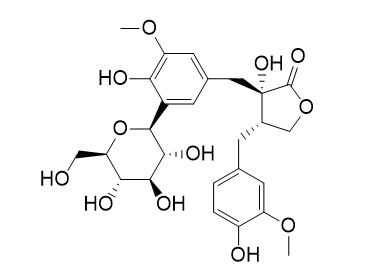 Nortrachelogenin-5'-C-beta-glucoside