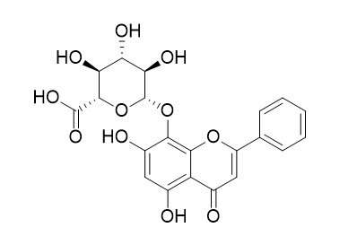 去甲汉黄芩素-8-O-葡萄糖醛酸苷