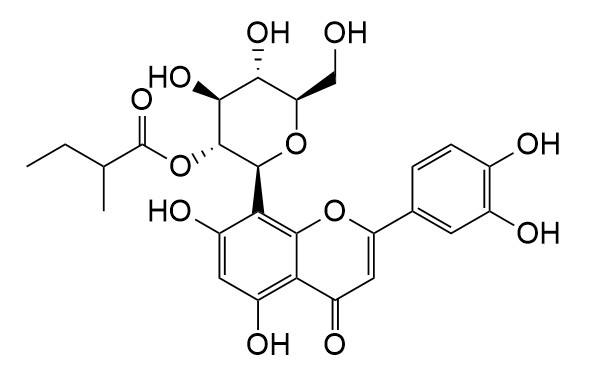 Orientin 2''-O-(2'''-methylbutyrate)