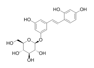 Oxyresveratrol 3-O-beta-D-glucopyranoside
