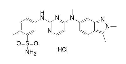 Pazopanib HCl (GW786034 HCl)