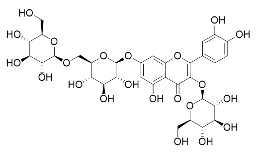 Quercetin 3-O-beta-D-glucose-7-O-beta-D-gentiobioside
