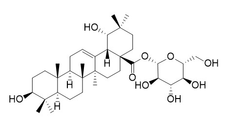 Siaresinolic acid 28-O-beta-D-glucopyranosyl ester