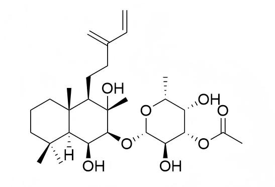 Trolliusditerpenoside I