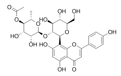 Vitexin 2-O-(4-O-acetyl)rhamnoside