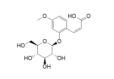 cis-2-Hydroxy 4-methoxycinnamic acid 2-glucoside